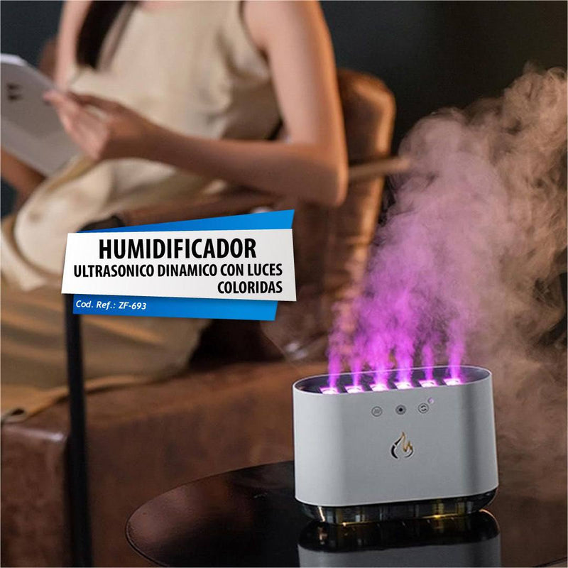 HUMIDIFICADOR ULTRASONICO DE 7 COLORES